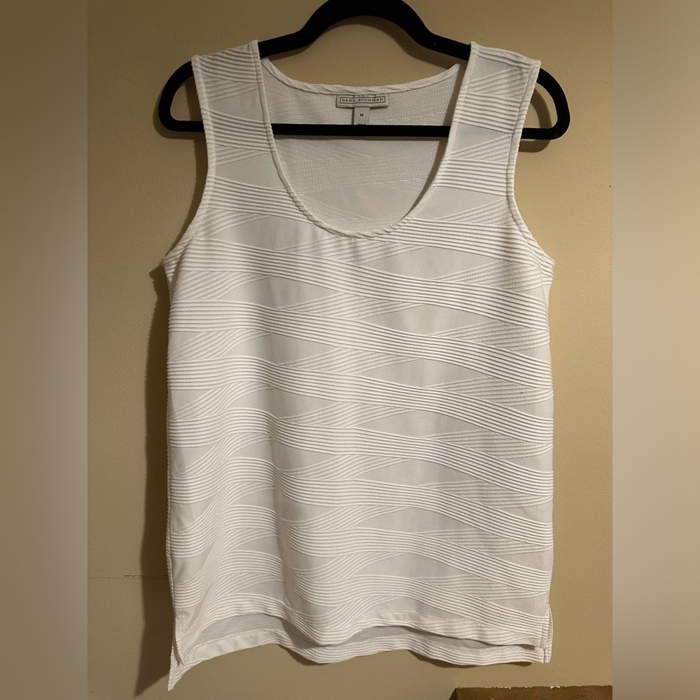 Dana Buchman Ribbed Shirt